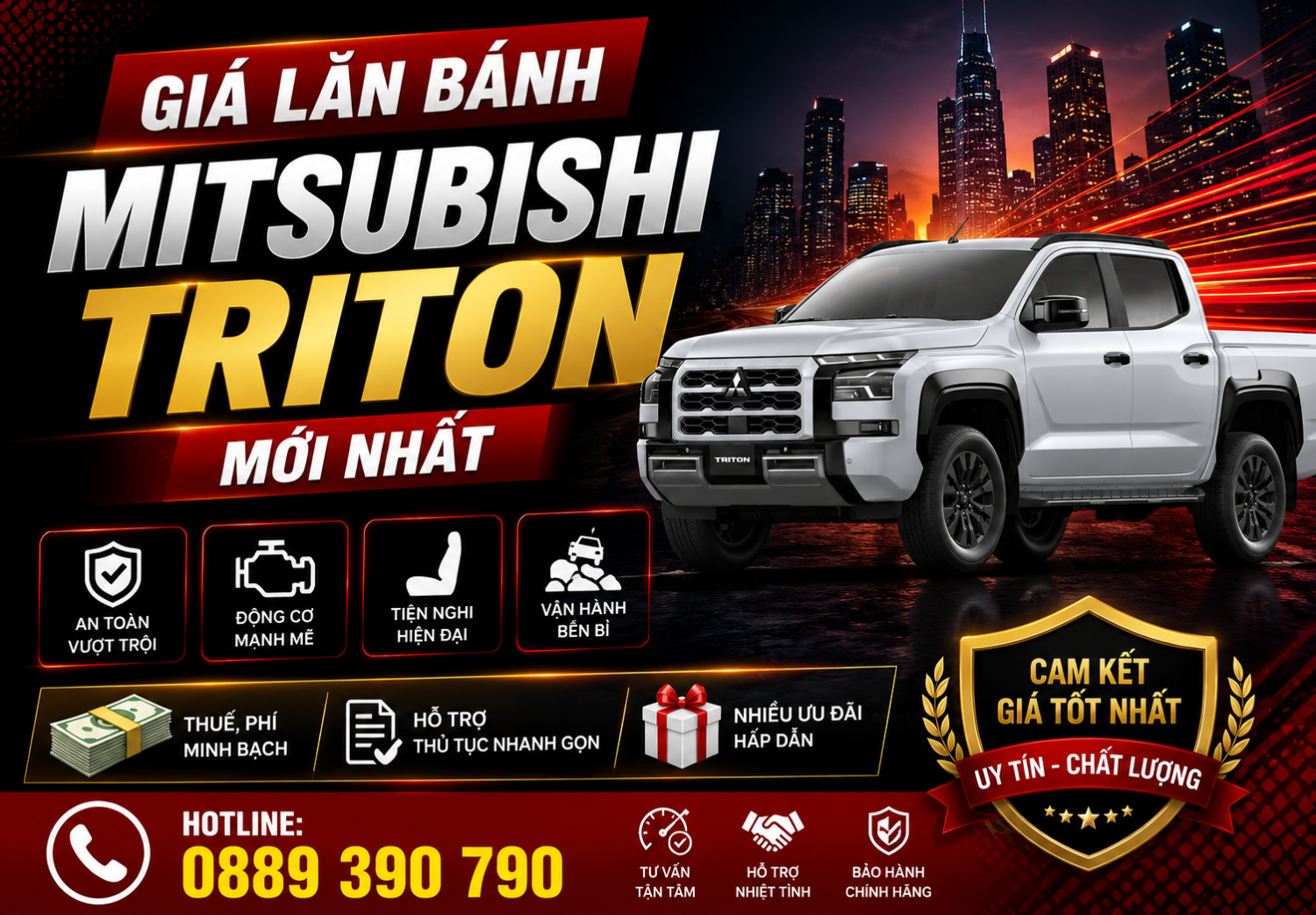 Mitsubishi Triton All-New 2026 8 gia-xe-mitsubishi-triton-moi-nhat