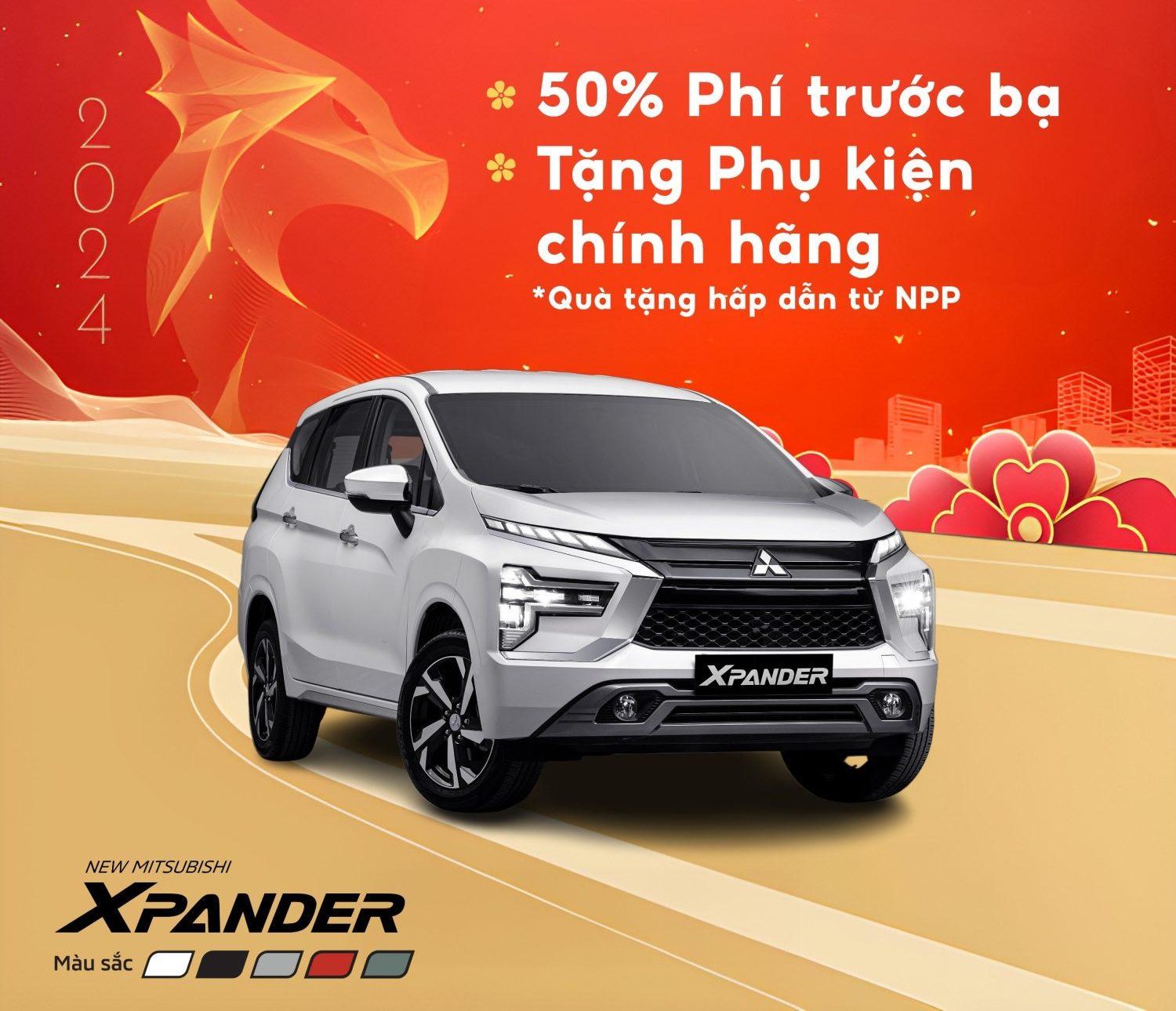 Mitsubishi Tiền Giang - Bảng giá xe lăn bánh Tết Xuân Giáp Thìn 2024 12 Mitsubishi Tiền Giang - Bảng giá xe lăn bánh Tết Xuân Giáp Thìn 2024