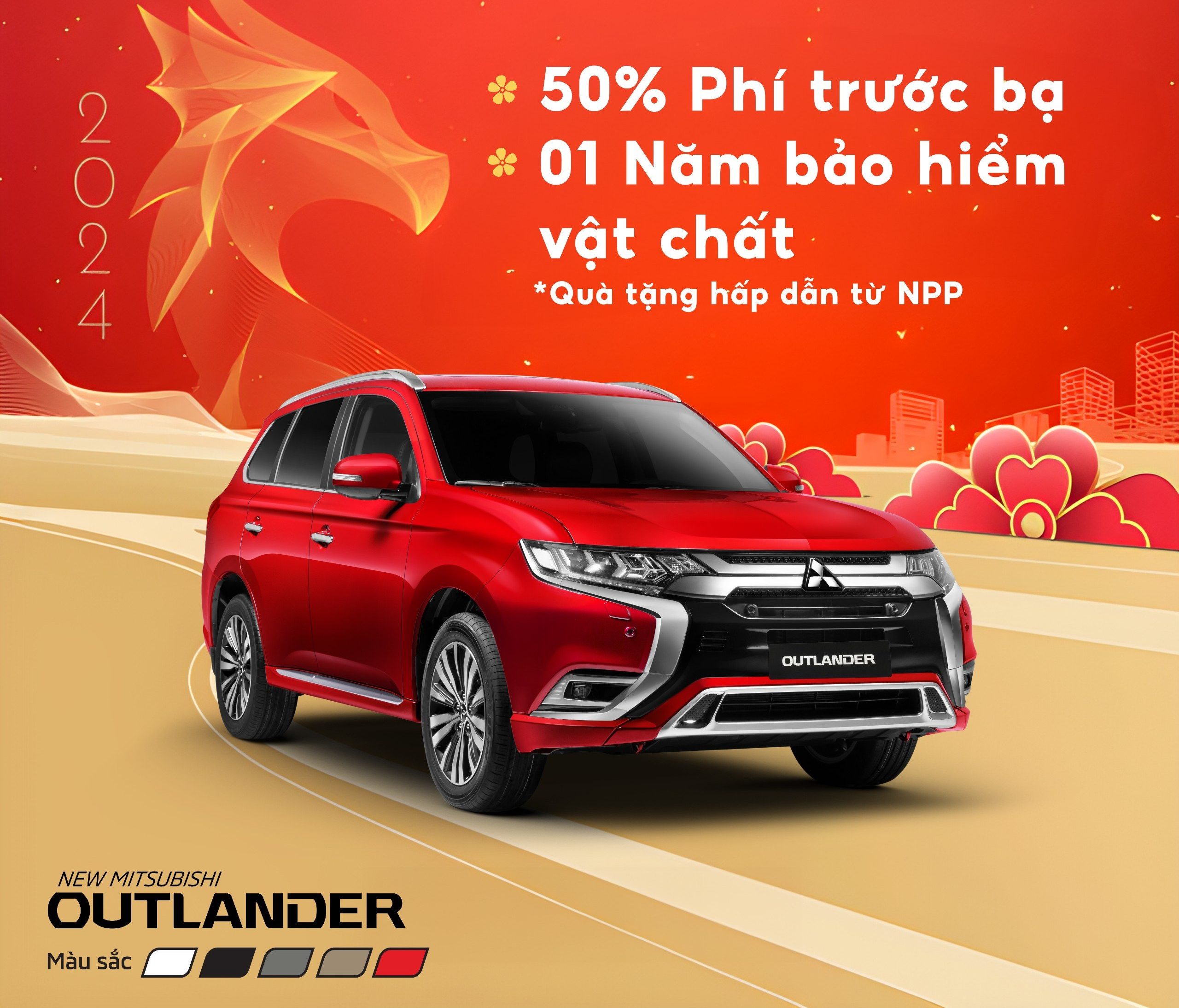 Mitsubishi Tiền Giang - Bảng giá xe lăn bánh Tết Xuân Giáp Thìn 2024 14 Mitsubishi Tiền Giang - Bảng giá xe lăn bánh Tết Xuân Giáp Thìn 2024