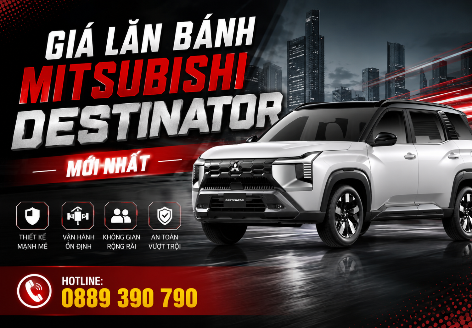Giá lăn bánh Mitsubishi Destinator mới nhất tại Tiền Giang #1 8 gia-xe-mitsubishi-destinator-moi-nhat